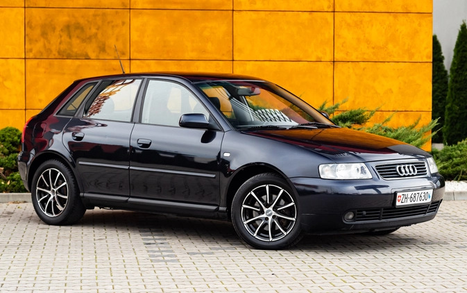 Audi A3 cena 14900 przebieg: 215000, rok produkcji 2003 z Kietrz małe 379